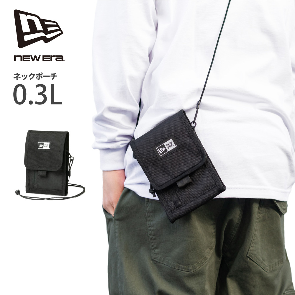 最少容量で外出したい方に!! NEW ERA バッグ ネックポーチ 0.3L 13552469