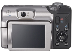 キヤノン、バリアングル液晶の1,210万画素コンパクト「PowerShot A650 IS」