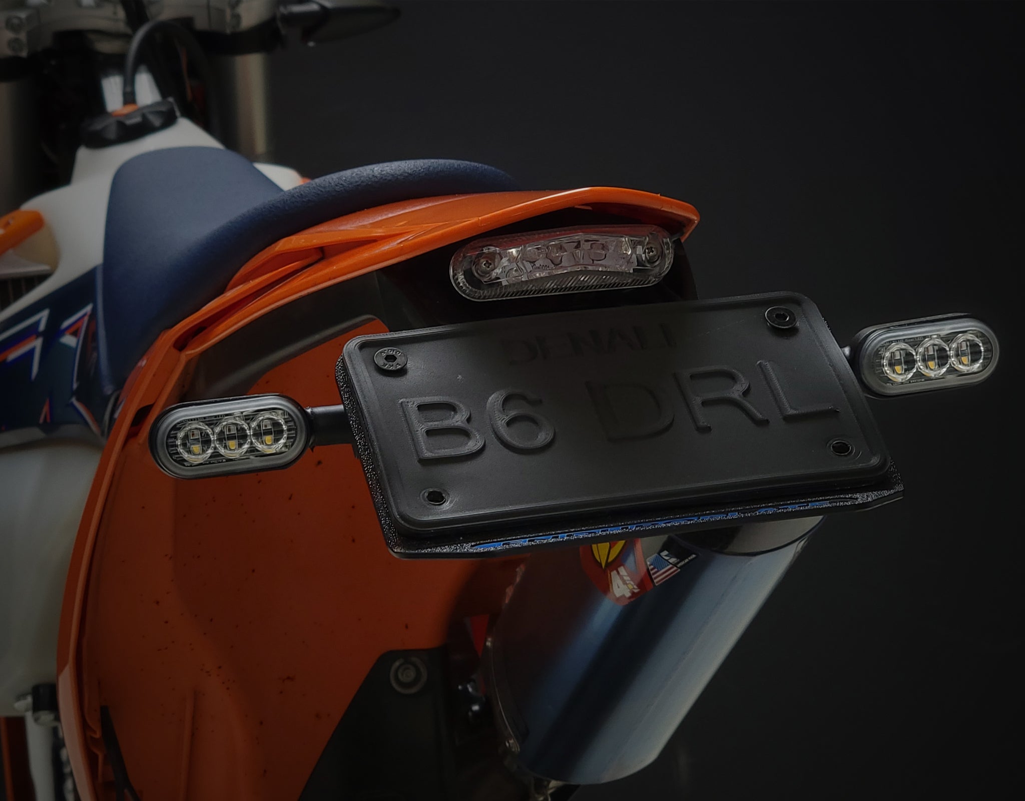 KTM ヘッドライト ショートフェンダー モタード KTM ヘッドライト