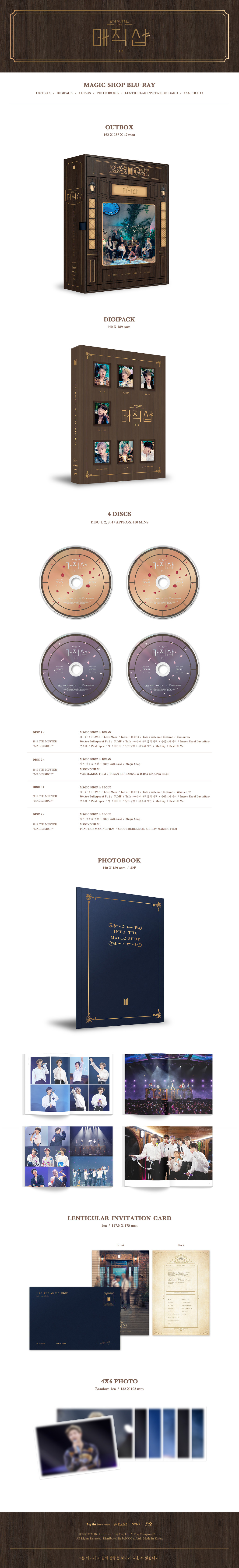 BTS - 5TH MUSTER: MAGIC SHOP - Comprar em K-Line Store