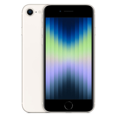 バッテリー80%未満】【第3世代】iPhoneSE 64GB スターライト MMYD3J/A
