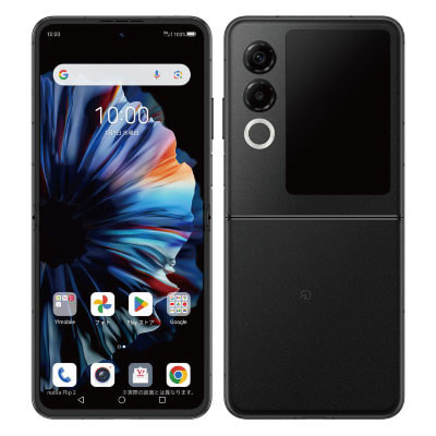 nubia Flip2 5G A404ZT ブラック【Y!mobile版SIMフリー 】|中古