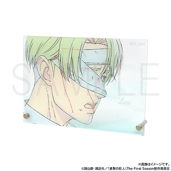 進撃の巨人 アクリルパネル リヴァイ: キャラグッズ｜ムービック（movic）