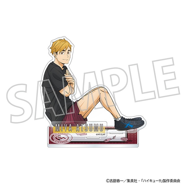 ハイキュー!! アクリルスタンド／宮 侑 体力測定: キャラグッズ