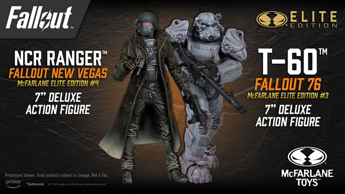 マクファーレントイズが「Fallout」のT-60パワーアーマーとNCR
