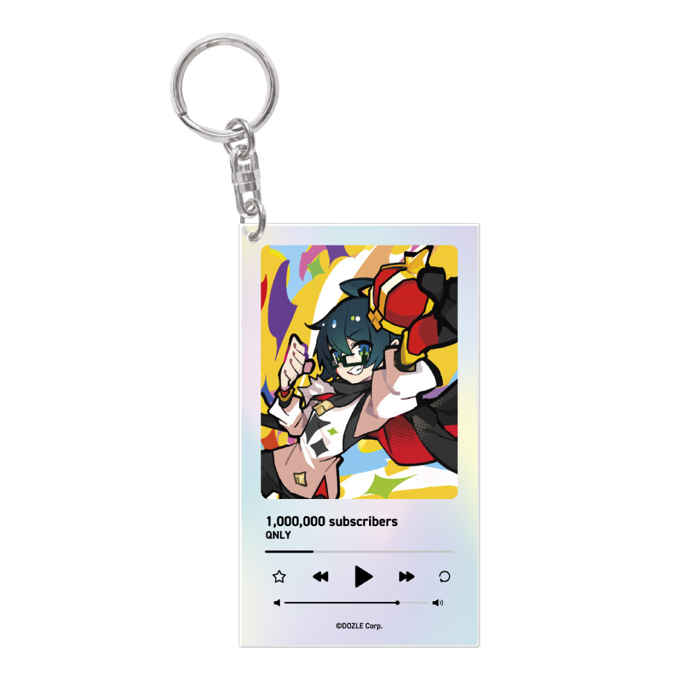 受注販売】おんりー100万人記念 音楽プレーヤー風アクリルキーホルダー