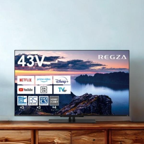 生活家電 :: 【Amazonギフト券2,000円分プレゼント】レグザ テレビ 43