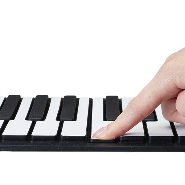 dショッピング |ハンドピアノ 88鍵盤 充電式 128音色 サスティン機能