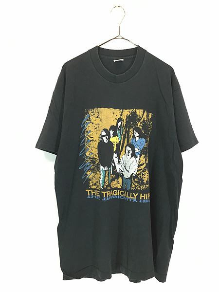 古着 80s Canada製 THE TRAGICALLY HIP メンバー アート ロック バンド