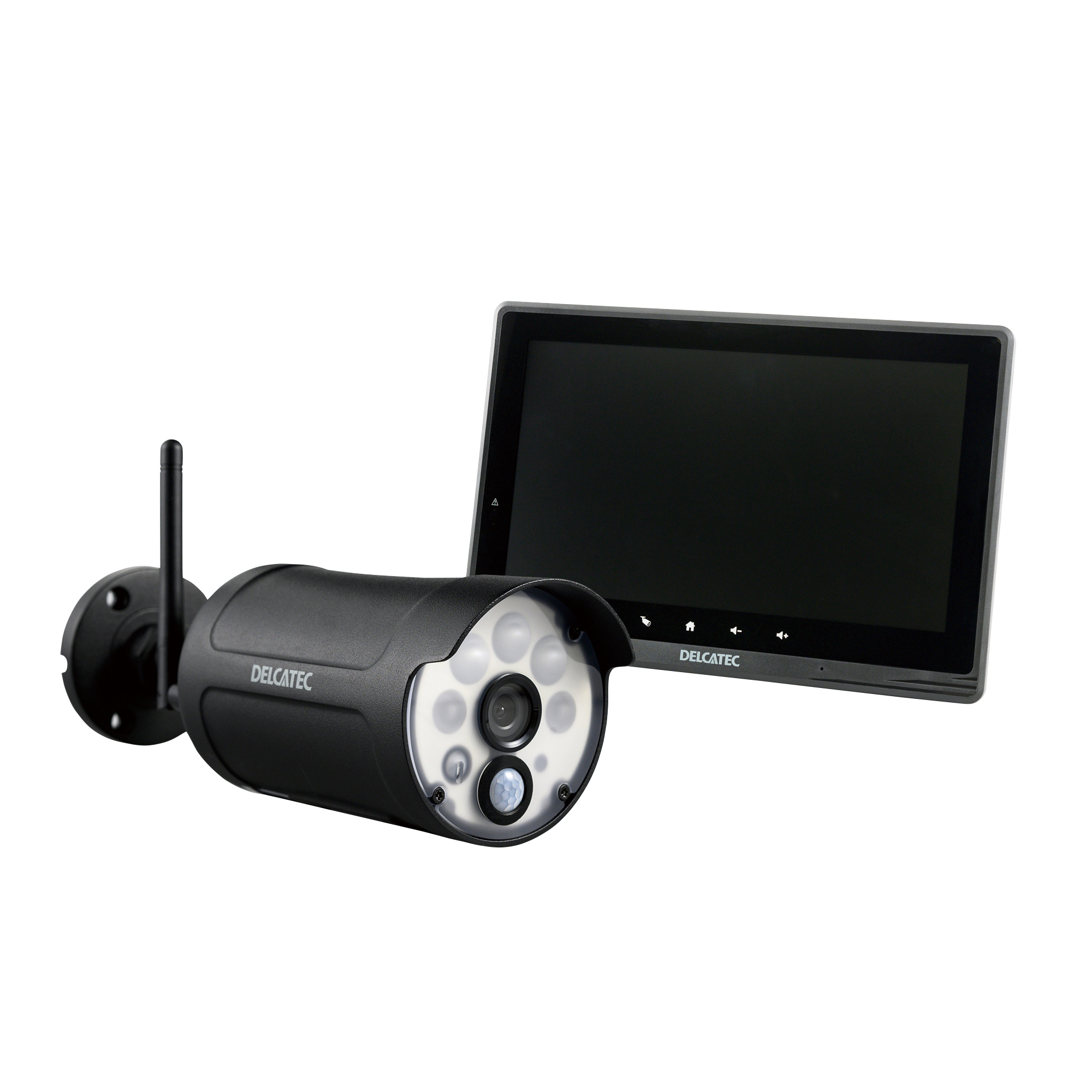 センサーライト付ワイヤレスフルHDカメラ＆10inch | 製品情報 | DX