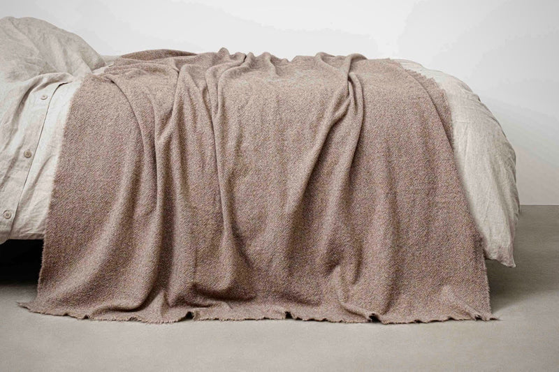 Raw cashmere blanket – ÉCHAPPER | エシャペ