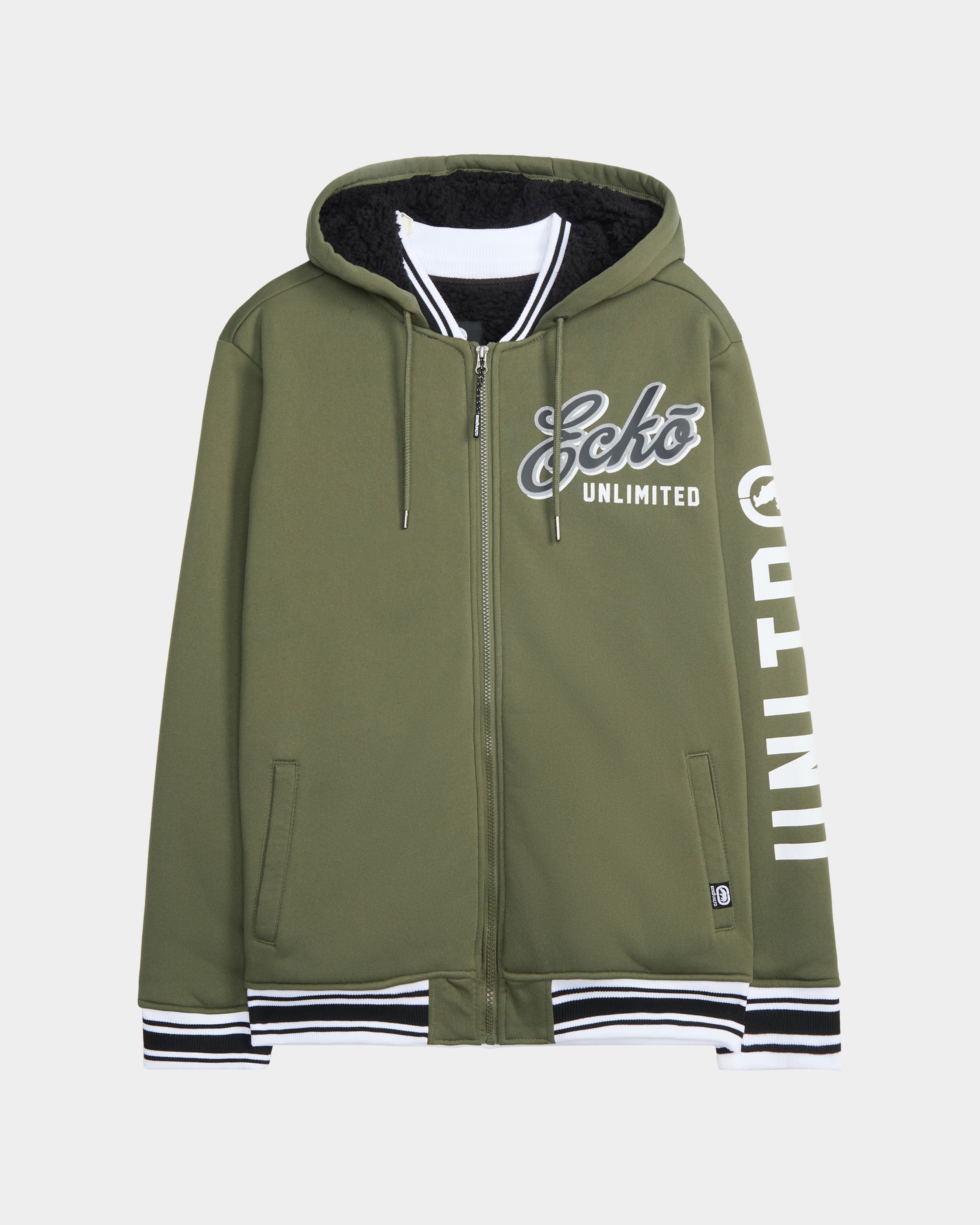 Custom Sherpa Varsity Jacket – ECKO UNLTD