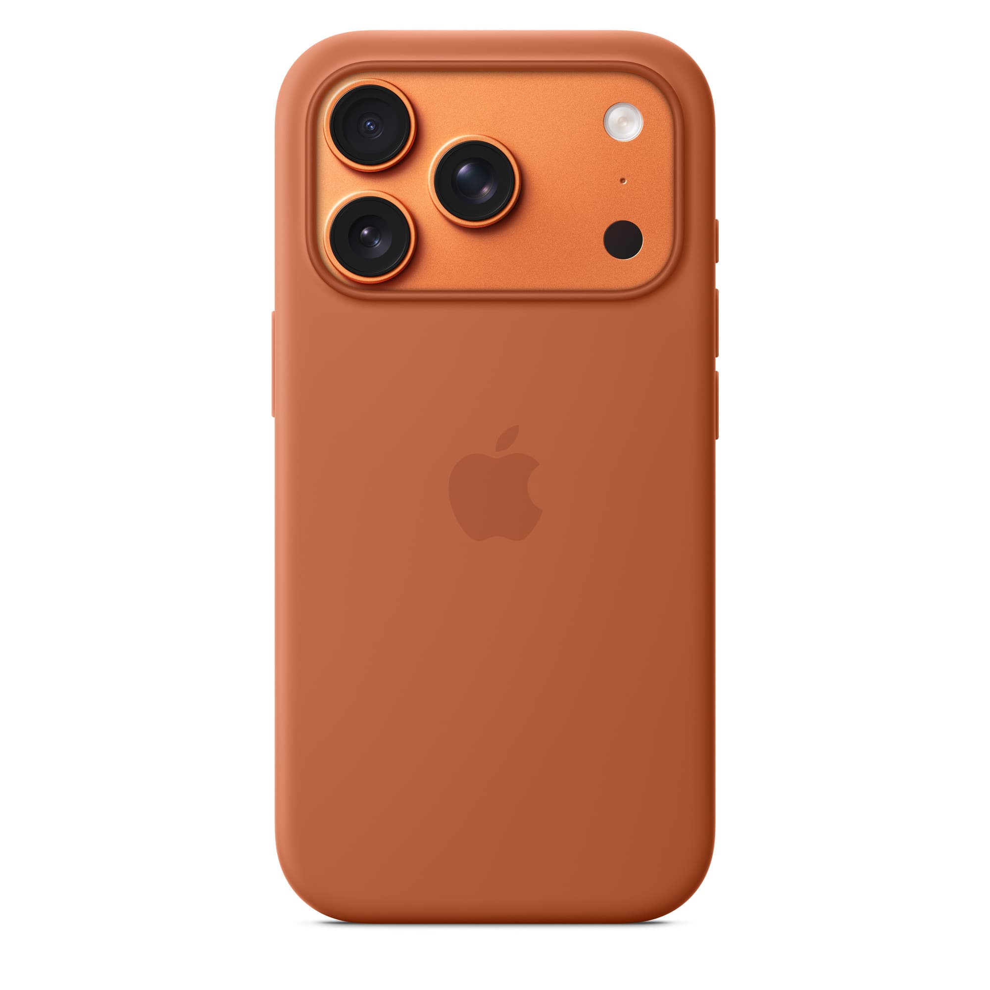 MagSafe対応iPhone 17 Proシリコーンケース - オレンジ(オレンジ