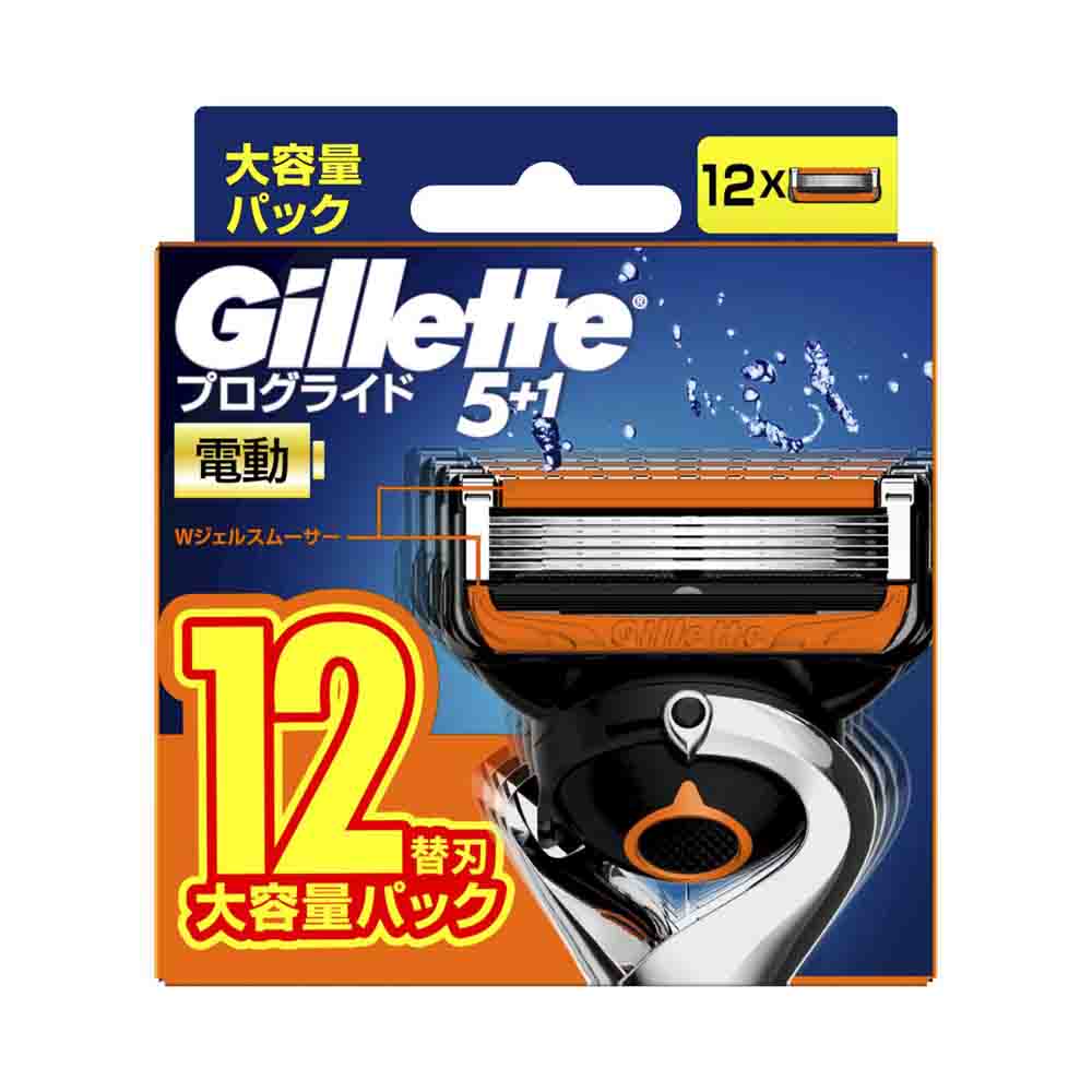 P&G ジレット プログライド パワー替刃12B 大容量パック 替刃12個入