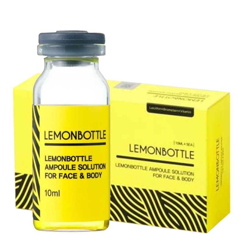 レモンボトル（10ml×5本）×5個セット 脂肪分解／脂肪溶解剤 - エステの