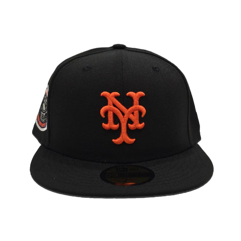 Black New York Mets Orange Logo Gray Bottom 1969 World Series Side