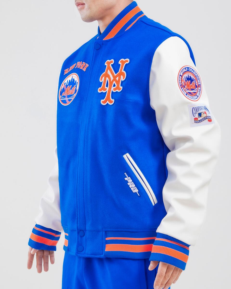Royal Blue New York Mets Pro Standard Logo Pro Prep Wool Varsity