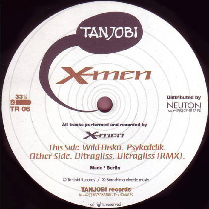 X-MEN - Wild Disko / TR 06 | Tom Clark aka X-Men | ACID ORANGE