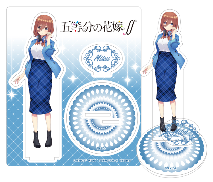 五等分の花嫁∬ オードパルファム、ハンドクリーム、クリアファイル