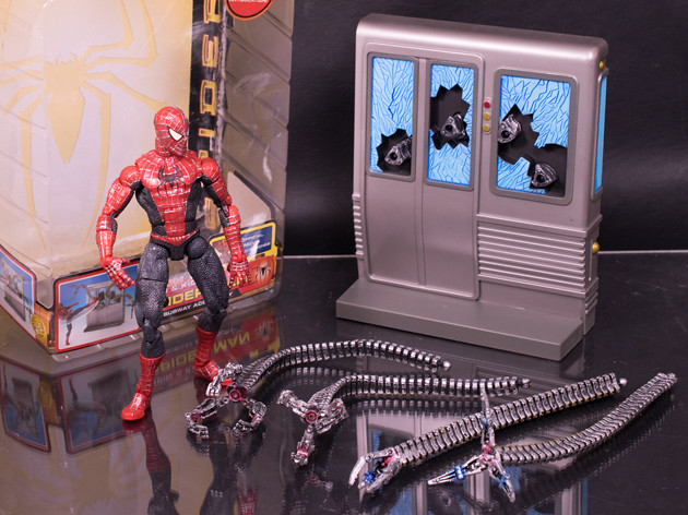 レビュー ToyBiz 映画『スパイダーマン2』6インチフィギュア アソート2