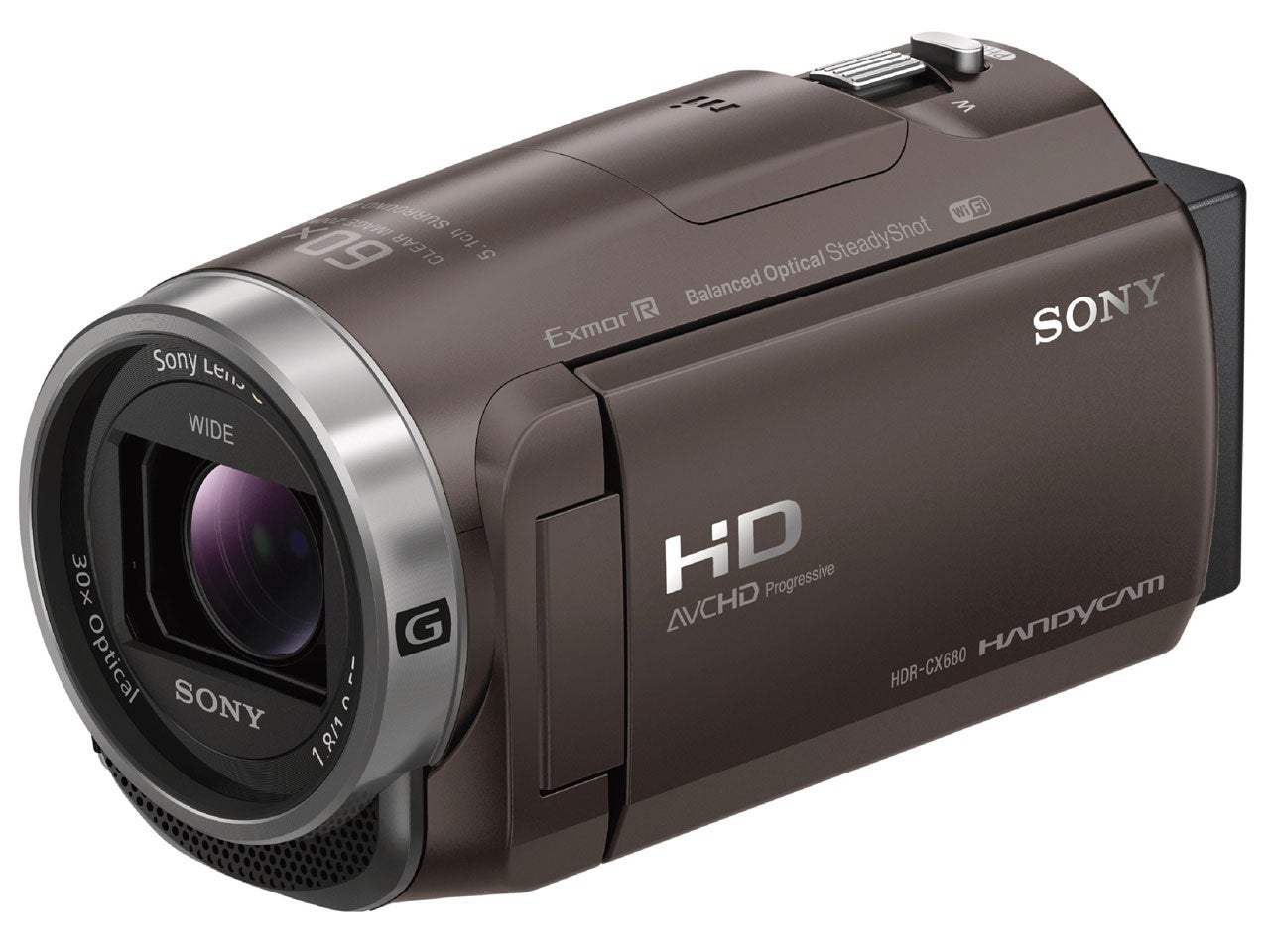 レンタル] ソニー ビデオカメラ HDR-CX680 ブラウン - Rentio[レンティオ]