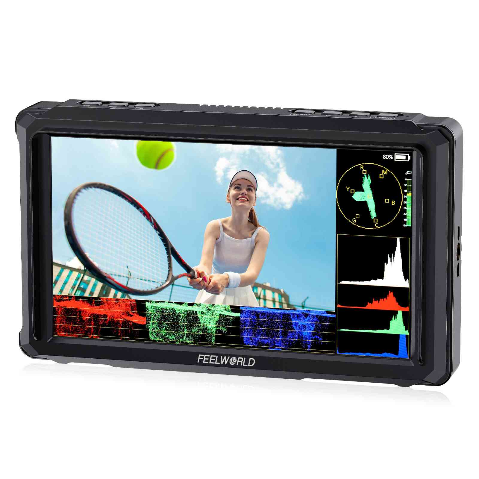 Feelworld 4K HD HDMI デジタル一眼レフカメラ用電界モニター