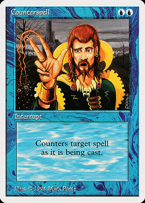 買取：□黒枠□《対抗呪文/Counterspell》[4EDBB] 青U | 日本最大級