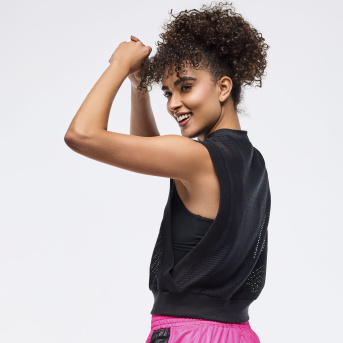 ZUMBA☆ボディシェイプアップシステム☆DVD４枚とCD、トーニングスティック Zumba Block Tee <Bold Black> | JWI OFFICIAL WEBSITE