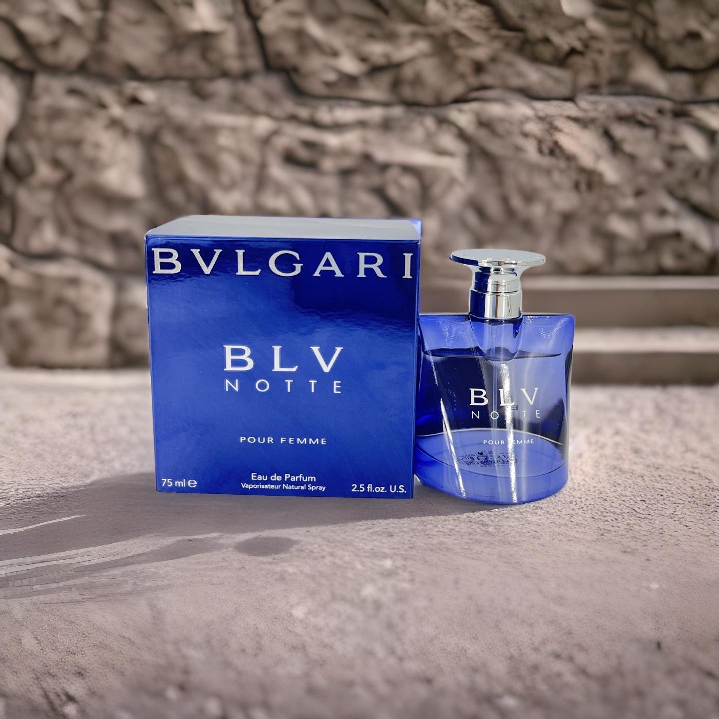 BLV Notte Pour Femme by Bvlgari for Women EDP Spray 2.5 Oz