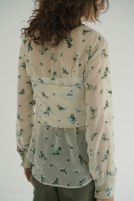 CLANE(クラネ)のFLOWER OPAL BISTIER SHIRTS通販 | 集英社HAPPY PLUS STORE