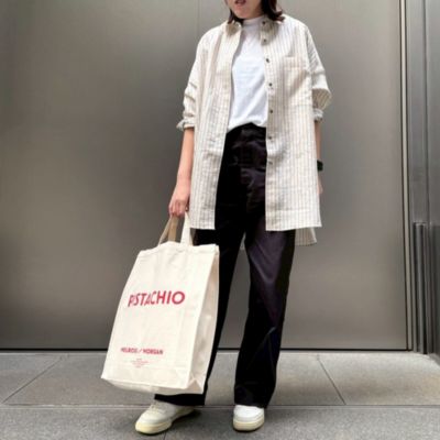 Curensology(カレンソロジー)の【洗える】ワッシャーストライプシャツ