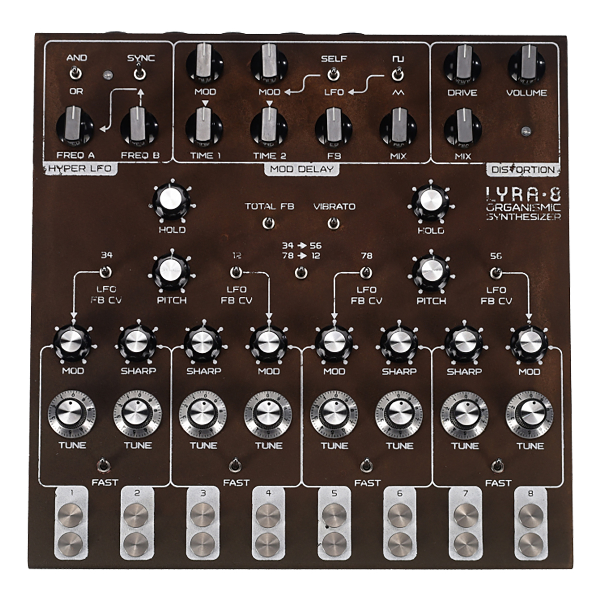 LYRA-8 Rusting Edition - SOMA laboratory - 有限会社 福産起業