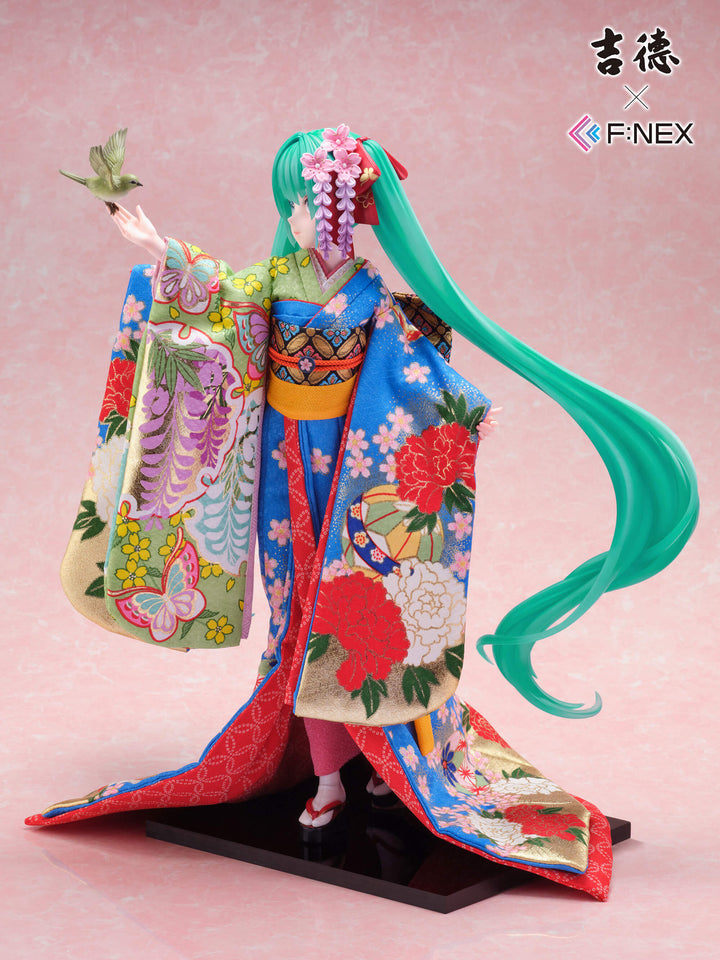 吉徳×F:NEX 初音ミク -日本人形- 1/4 スケールフィギュア – フィギュア