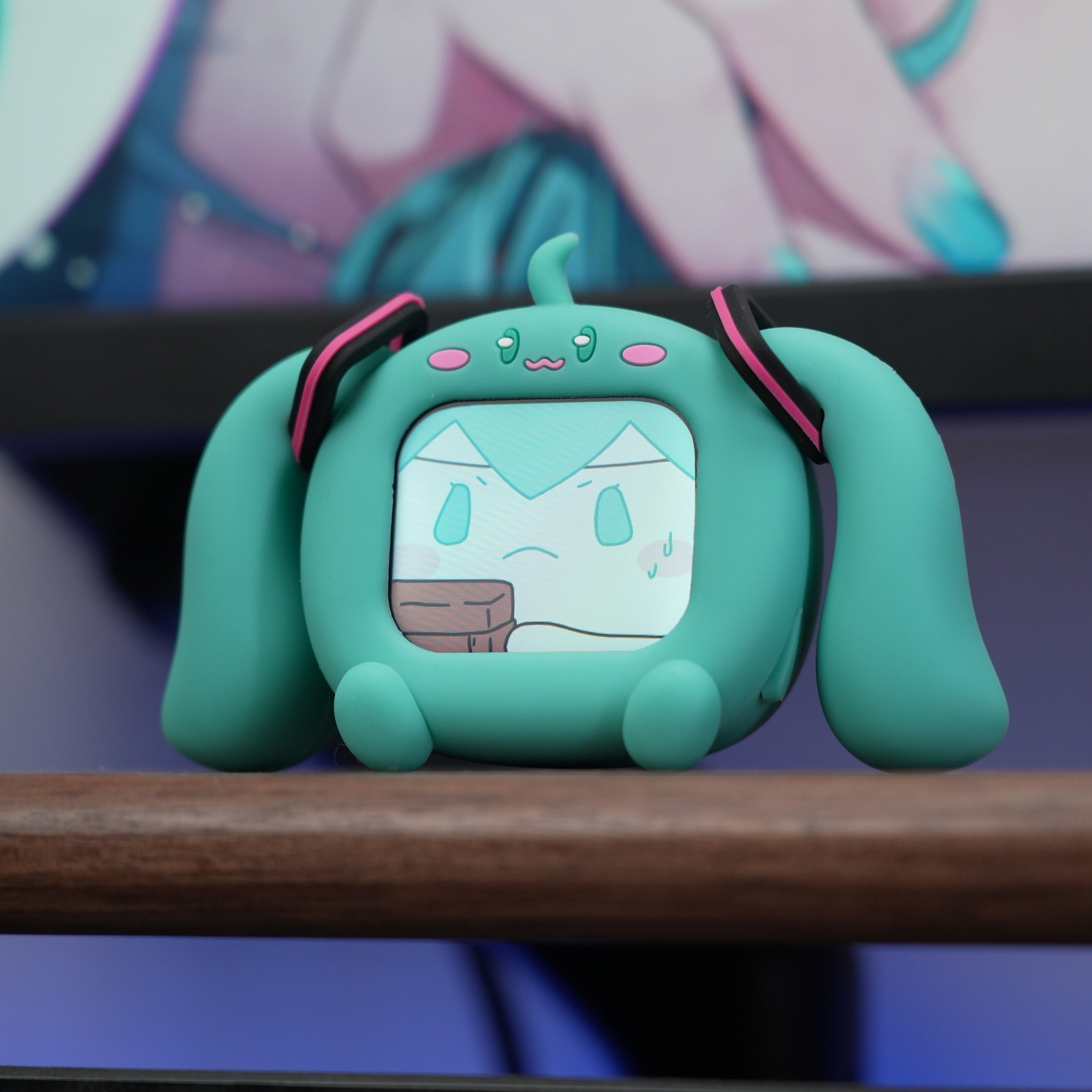 BilibiliGoods Hatsune Miku CUBE FACE LCD Touch Screen Bluetooth Airpod
