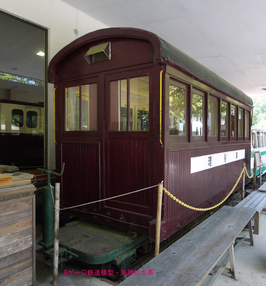 木曽森林鉄道の客車(B型客車とC型客車)