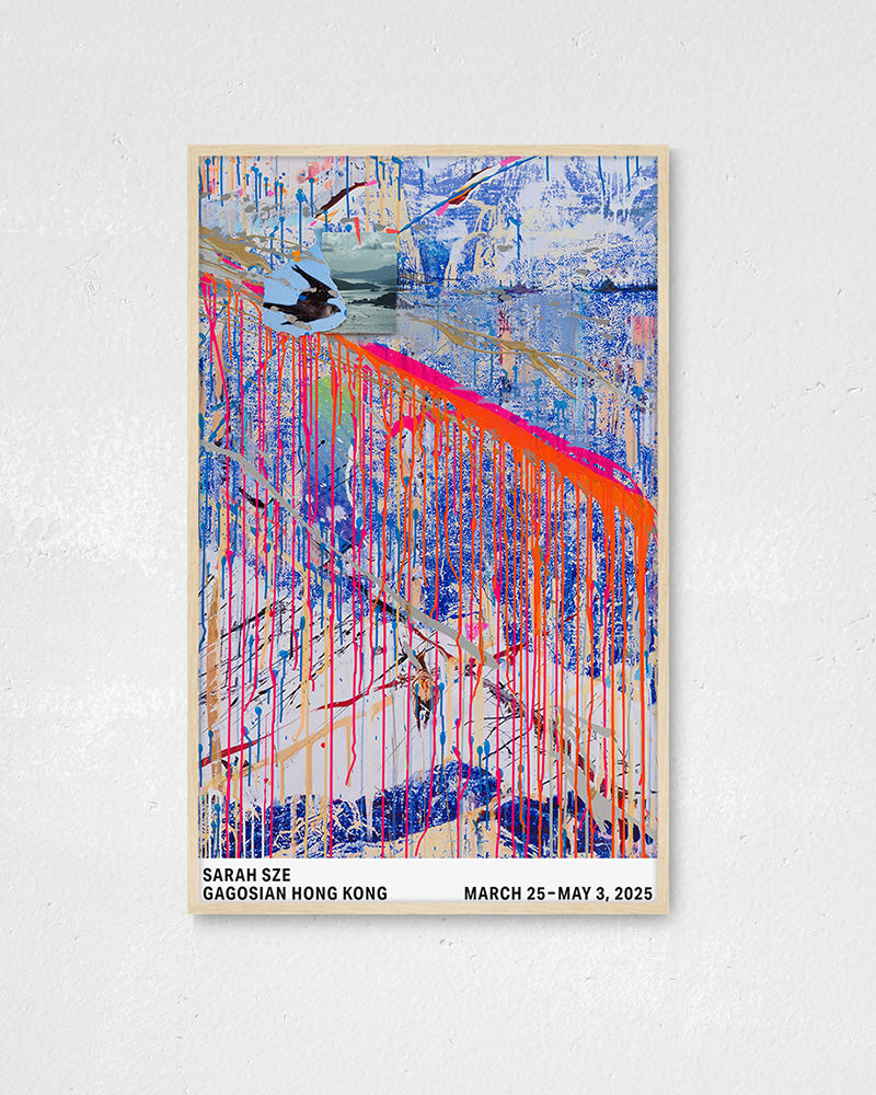 Rip Tide 2025ポスター【Sarah Sze│サラ・ジー】（50.8cm×82.5cm