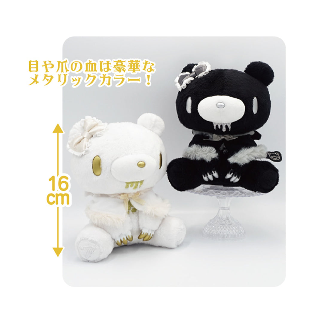 グルーミー 手乗り鎮座ぬいぐるみ Ribbon angel ver. Black angel
