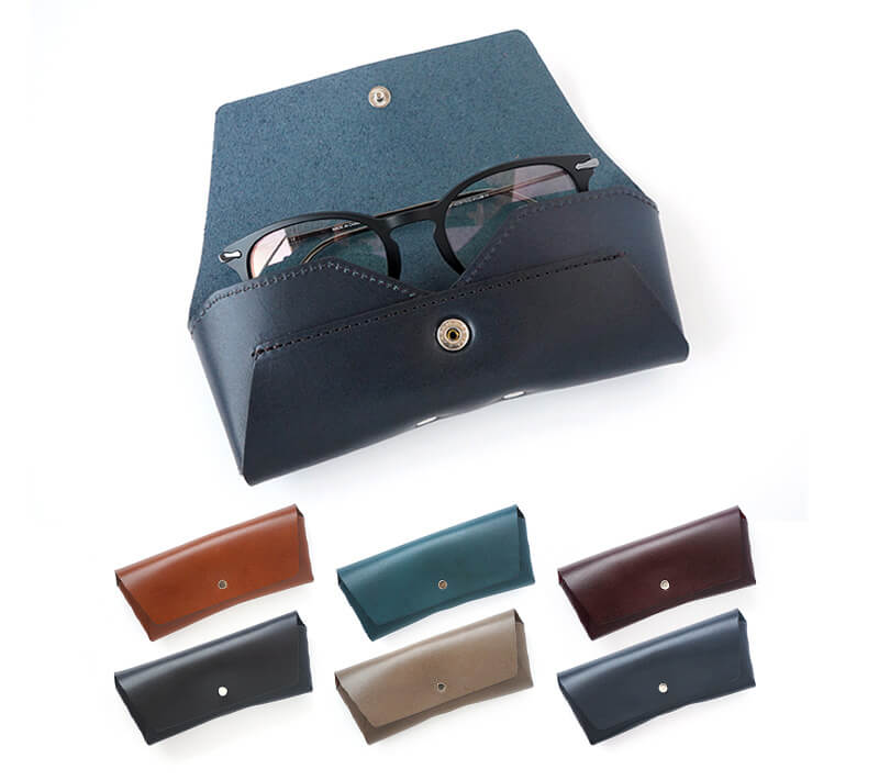 牛革】メガネケース REVEL HAORI GLASSES CASE 本革 日本製 メガネケース