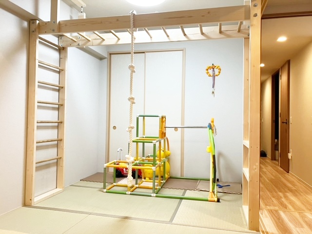 うんてい 懸垂バー 雲梯 室内遊具 自宅 子供大人 トレーニング 天井