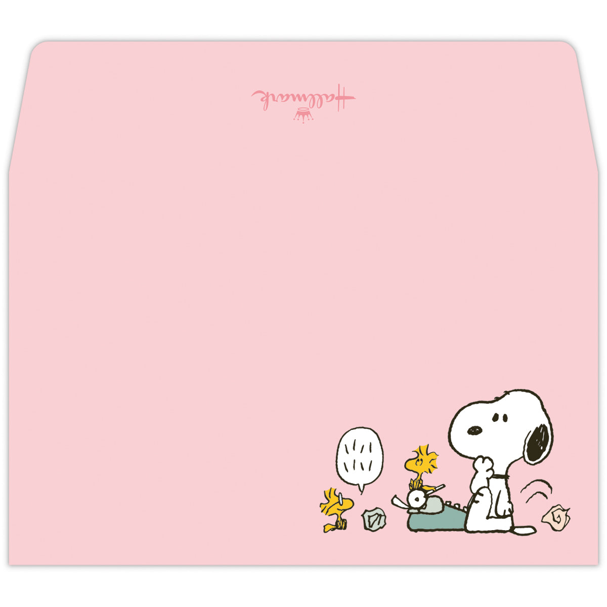 スヌーピー THINK 悩む【Peanuts All Good／ミニメッセージカード