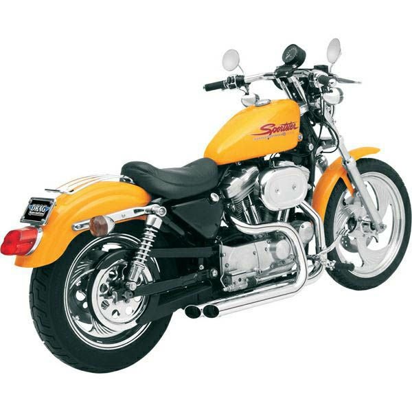 BASSANI ProStreet スラッシュカット マフラー スポーツスター