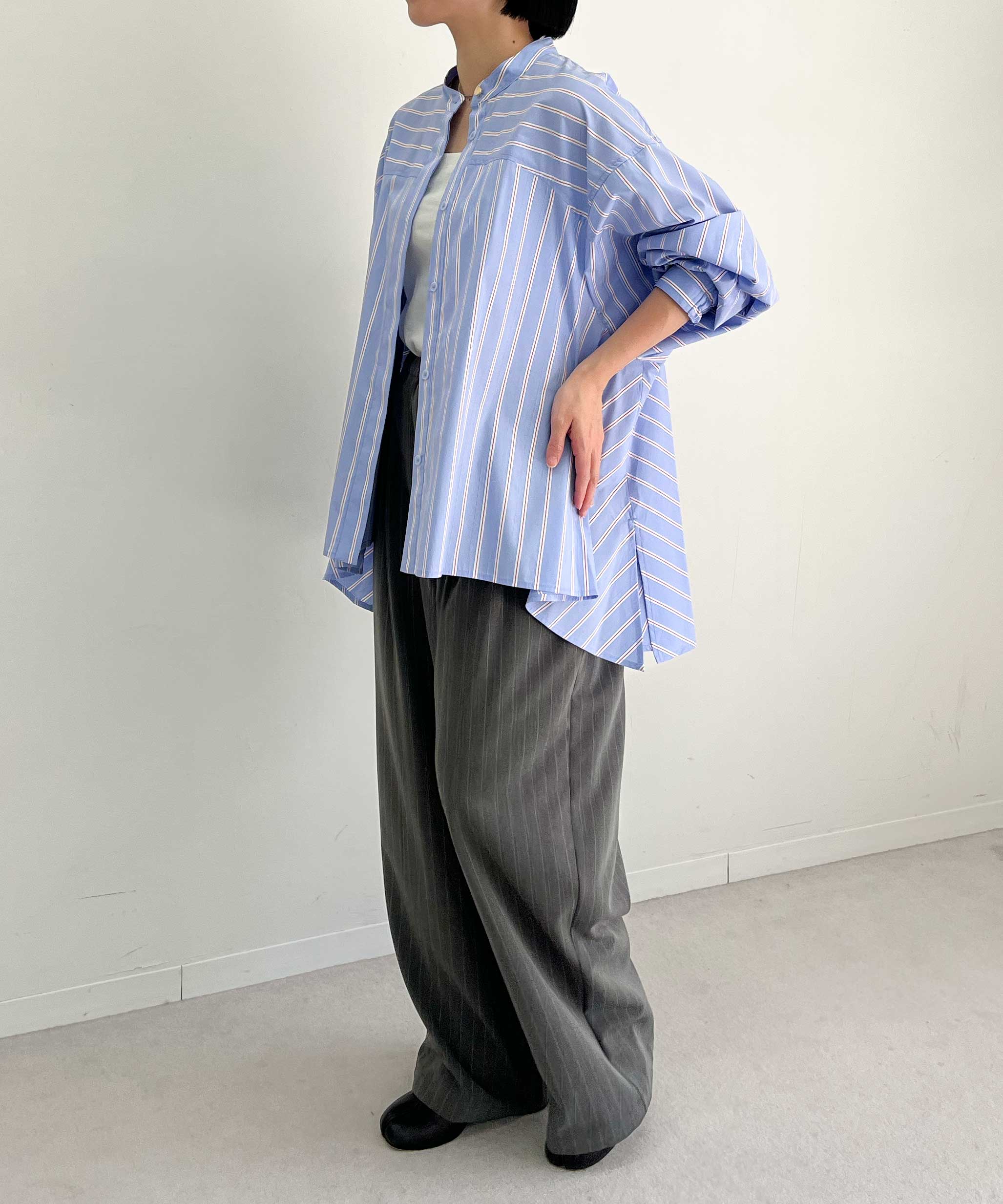 Tucked Wide Pants