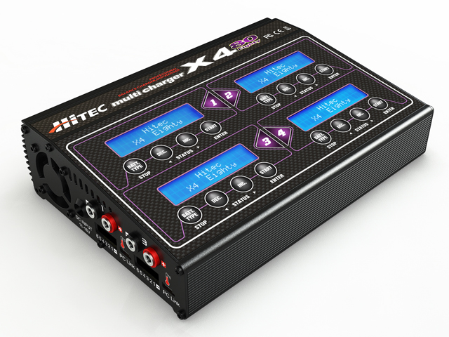 multi charger X4 80 充放電器 | Hitec Multiplex Japan Inc.