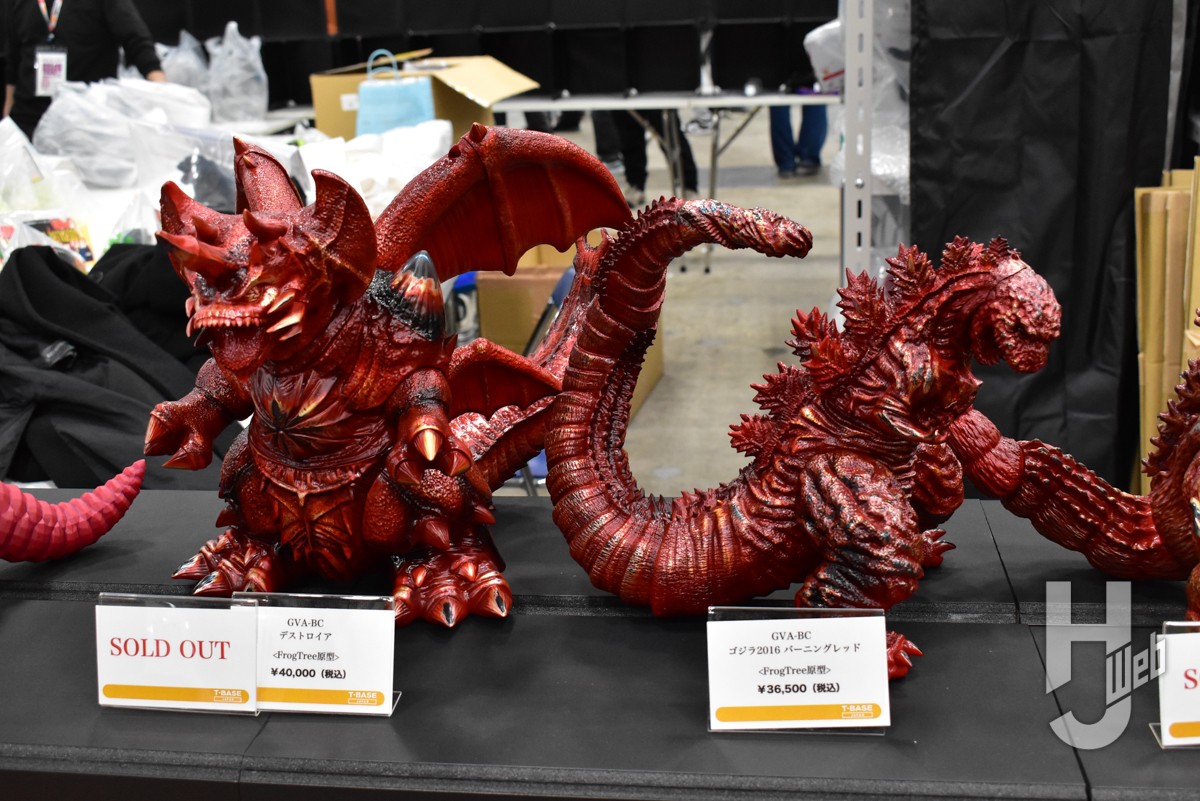 特撮・怪獣系ソフビが多数登場！ T-BASEの「ゴジラ」や「三式機龍