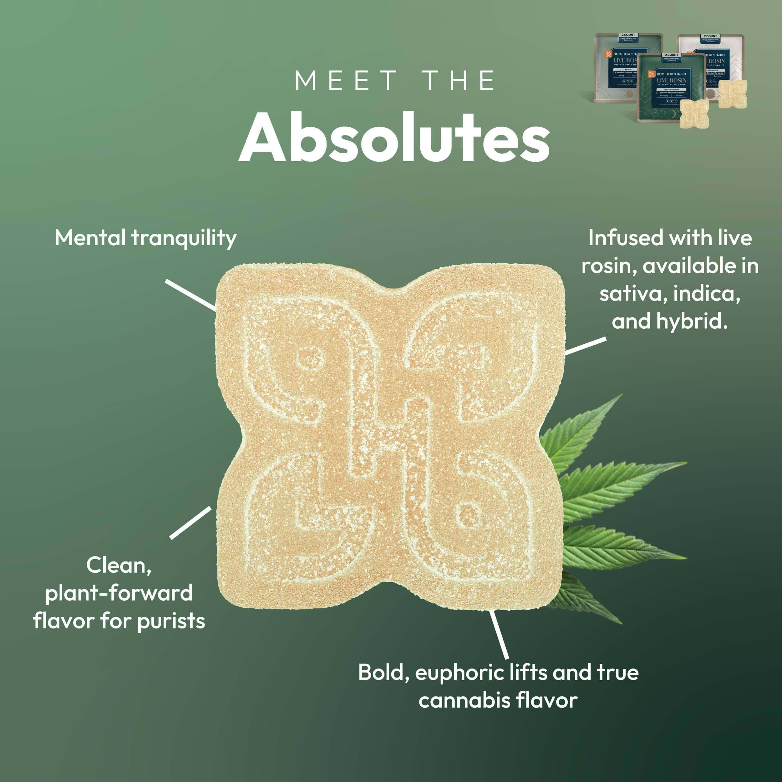 Trio Pack - Absolute Gummies | Hometown Hero