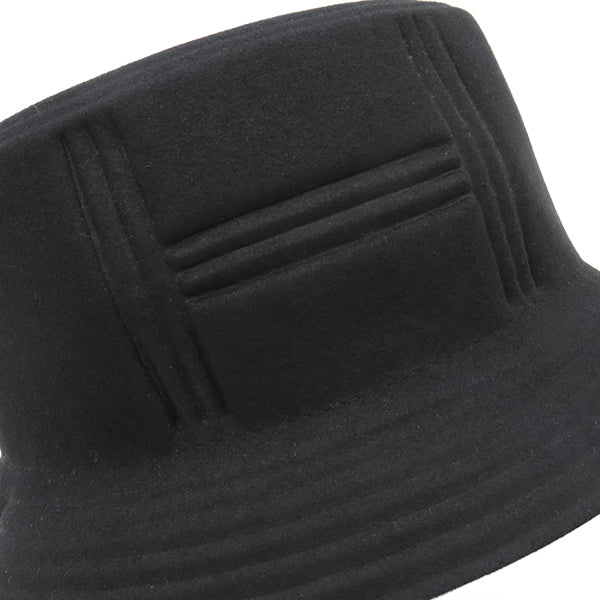 エルメス HERMES ダルトン バケットハット ブラック ウール #59 ハット