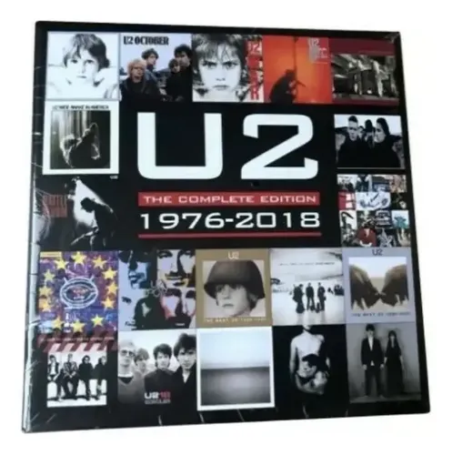 U2 Box 19 Cds Coleção 1976/ 2018 Raro Novo Lacrado Edição Limitada