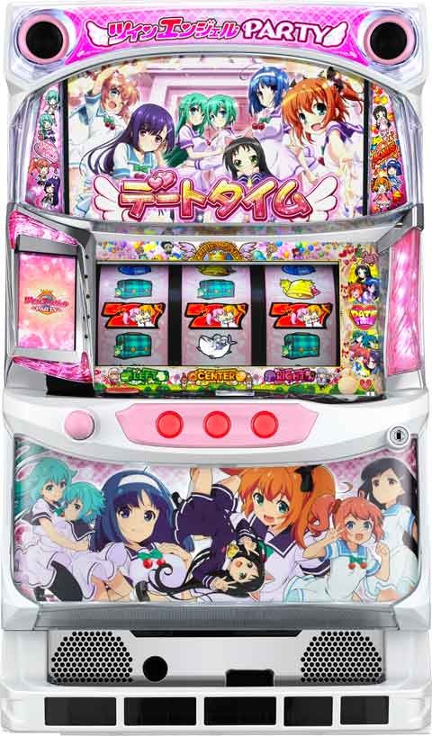 パチスロツインエンジェル PARTY パチスロ スロット 機械割 天井 初