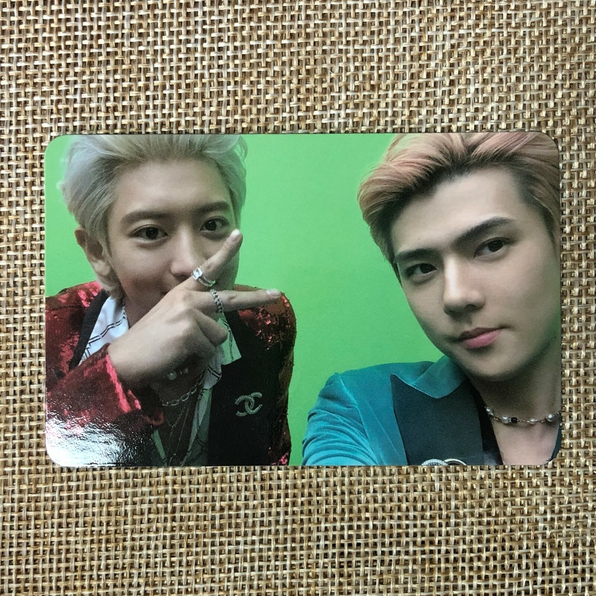EXO SC SEHUN CHANYEOL [1 Billion Views] Official Photocard, 1st
