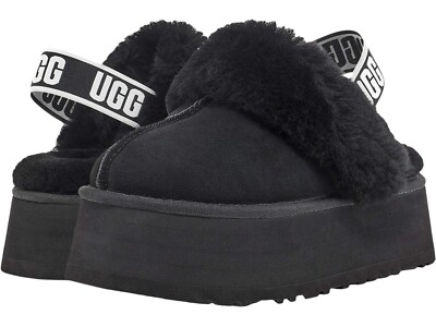 100% UGG Women's Shoes Funkette Slippers High Platform Sandal